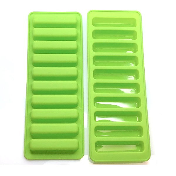 Форма для выпечки силиконовая Палочки 10 фигур 78*17*17 мм