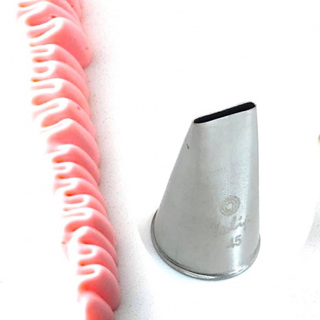 Кондитерская насадка лента №45 Tulip™ (Smooth Basketweave) Кондитерская насадка лента №45 Tulip™ (Smooth Basketweave)