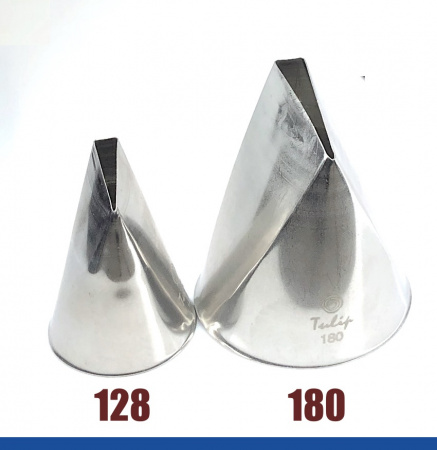 Кондитерская насадка лепесток розы прямой №128 Tulip™ Кондитерская насадка лепесток розы прямой №128 Tulip™