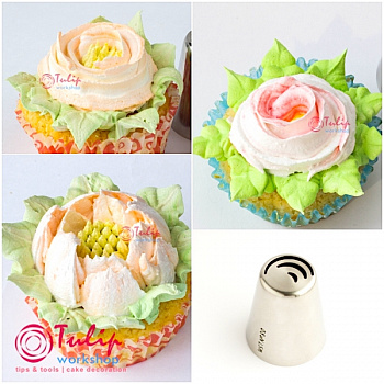 Насадка листик/лепесток Е №80 Веер Лауры | L размер Насадка листик/лепесток Е №80 Веер Лауры | L размер