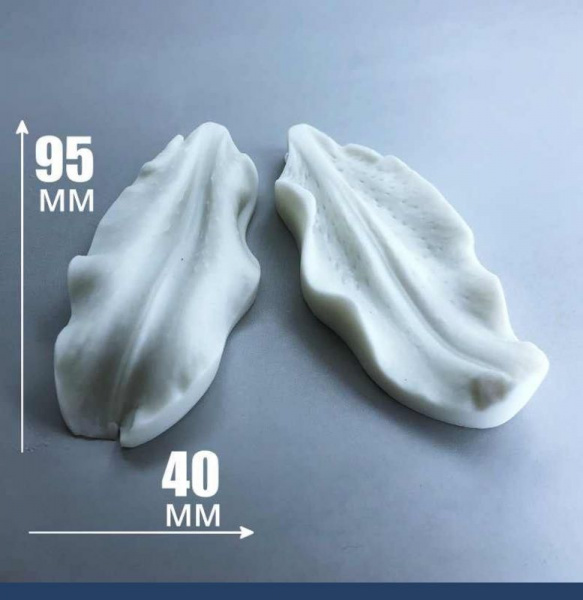 Молд силиконовый (вайнер) лепесток Лилии большой, комплект 2 шт (95•40 мм) fsl-007 Молд силиконовый (вайнер) лепесток Лилии большой, комплект 2 шт (95•40 мм) fsl-007