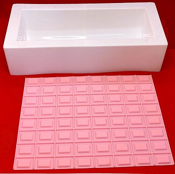 Силиконовая форма +текстурный мат (набор) для муссовых тортов | Chocolat Силиконовая форма +текстурный мат (набор) для муссовых тортов | Chocolat