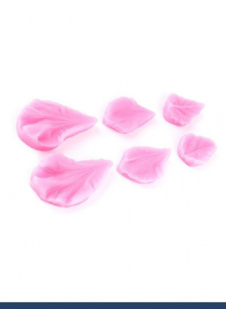 Молд силиконовый (вайнер) лепестки Набор 3 пары (60•30 мм) с6-1 Молд силиконовый (вайнер) лепестки Набор 3 пары (60•30 мм) с6-1