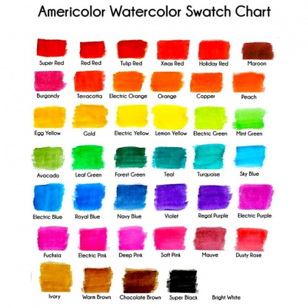 Красители гелевые Америколор Синяя палитра 21 г. | Blue and Violet Красители гелевые Америколор Синяя палитра 21 г. | Blue and Violet