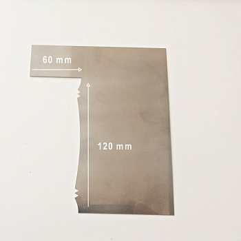 Шпатель №3 контроль крема 150*60 мм | Гребень