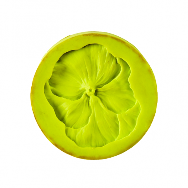 Молд силиконовый (вайнер) Бутон Виолы (диам.60 мм) Молд силиконовый (вайнер) Бутон Виолы (диам.60 мм)