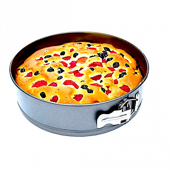 Форма для выпечки металлическая разъёмная антипригарная | Кольца Ø 18-28 см, высота 7 см