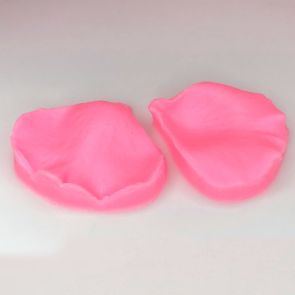 Молд силиконовый (вайнер) широкий Лепесток (2) комплект 2 части (70•60 мм) s001