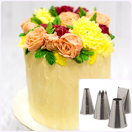 Набор кондитерских насадок 10 шт | от Happy Cake