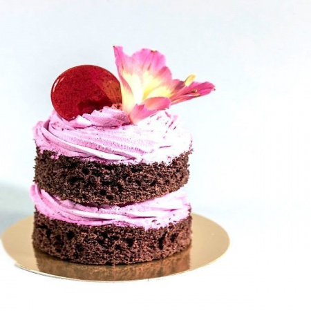 Подложка для пирожных Золото/Жемчуг 2х сторон. 0.8 мм, Ø 75 мм Подложка для пирожных Золото/Жемчуг 2х сторон. 0.8 мм, Ø 75 мм