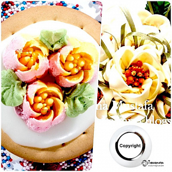 Насадка Цветок №105 Ночной Жасмин | L размер (Russian Flower Nozzle #105 - Night Jasmine | L size | By Tulip Workshop) Насадка Цветок №105 Ночной Жасмин | L размер (Russian Flower Nozzle #105 - Night Jasmine | L size | By Tulip Workshop)