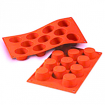 Форма для выпечки силиконовая Миникекс 11 фигур 48*25 мм Форма для выпечки силиконовая Миникекс 11 фигур 48*25 мм