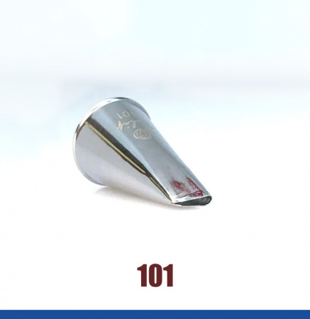 Кондитерская насадка 101 Tulip прорезь 7 мм, лепесток прямой малый Кондитерская насадка 101 Tulip прорезь 7 мм, лепесток прямой малый