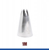 Кондитерская насадка 1M Tulip™ полузакрытая звезда, 6 лучей, Ø 7-13 мм, Korea Кондитерская насадка 1M Tulip™ полузакрытая звезда, 6 лучей, Ø 7-13 мм, Korea