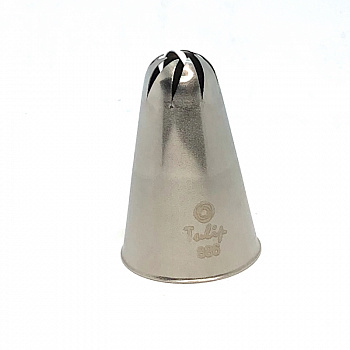 Кондитерскиая насадка закрытая звезда косые лучи №886 Tulip™ | 8 лучей станд. размер Кондитерскиая насадка закрытая звезда косые лучи №886 Tulip™ | 8 лучей станд. размер