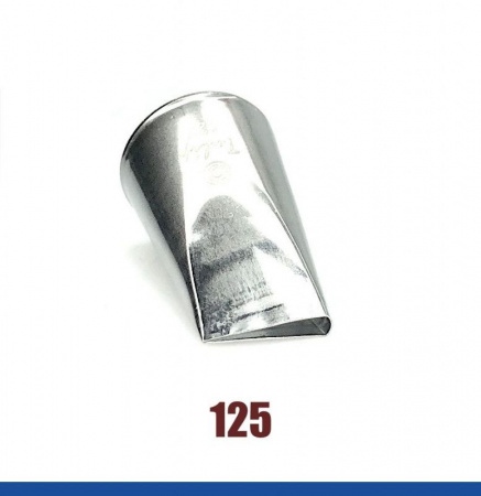 Кондитерская насадка лепесток розы прямой №125 Tulip™ Кондитерская насадка лепесток розы прямой №125 Tulip™