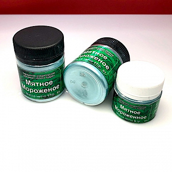 Краситель сухой Плотный блеск-пудра пищевой 5-20 гр. | Мятное Мороженное