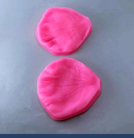 Молд силиконовый (вайнер) лепесток Пиона большой (3), комплект 2 шт (75•75 мм) 1810 Молд силиконовый (вайнер) лепесток Пиона большой (3), комплект 2 шт (75•75 мм) 1810