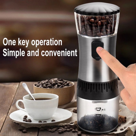 Кофемолка электрическая USB 3 в 1 (измельчитель специй, орехов, перца, зёрен) Кофемолка электрическая USB 3 в 1 (измельчитель специй, орехов, перца, зёрен)