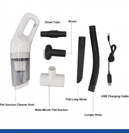 Пылесос вакуумный беспроводной для дома и авто JB-168 Пылесос вакуумный беспроводной для дома и авто JB-168