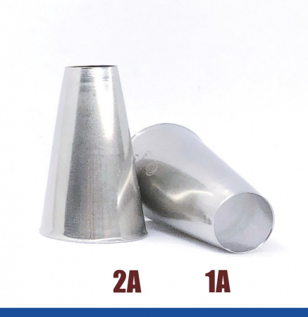 Кондитерские насадки 1А и 2А Tulip, Набор 2 шт, трубочки, Корея Кондитерские насадки 1А и 2А Tulip, Набор 2 шт, трубочки, Корея