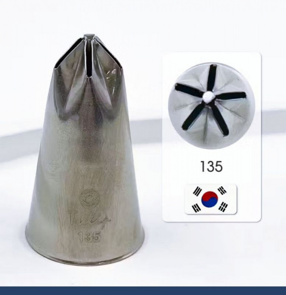 Кондитерская насадка 135 Tulip звезда закрытый центр Кондитерская насадка 135 Tulip звезда закрытый центр