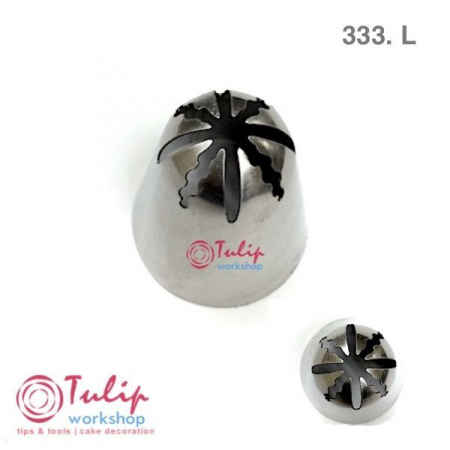 Насадка закрытая звезда №133, 333 | Морская Роза (8 лучей) - Standard closed star tip #133, 333 | Marine Rose | by Tulip Workshop Насадка закрытая звезда №133, 333 | Морская Роза (8 лучей) - Standard closed star tip #133, 333 | Marine Rose | by Tulip Workshop
