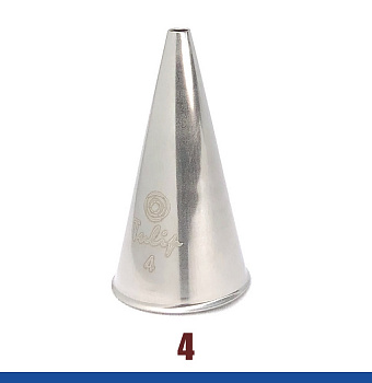 Кондитерская насадка трубочка №4 Tulip™ | Ø 2.4 мм Кондитерская насадка трубочка №4 Tulip™ | Ø 2.4 мм