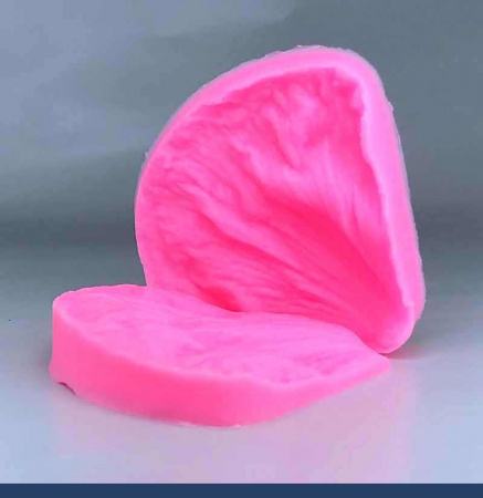 Молд силиконовый (вайнер) лепесток Пиона большой (2), комплект 2 шт (70•70 мм) b040 Молд силиконовый (вайнер) лепесток Пиона большой (2), комплект 2 шт (70•70 мм) b040