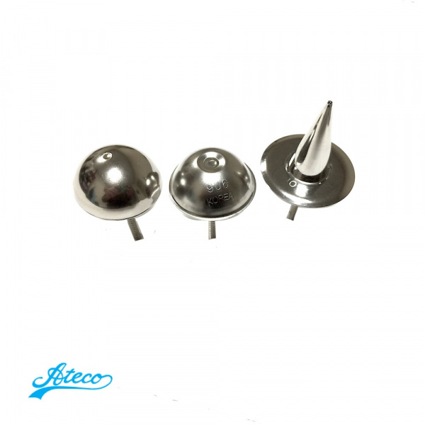 Кондитерские гвоздики Ateco №903, 906, 910 | размер Ø 35, 40, 45 мм