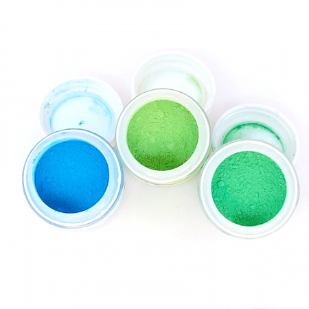 Пищевой краситель цветочная пыльца Бирюзовая 5 гр.