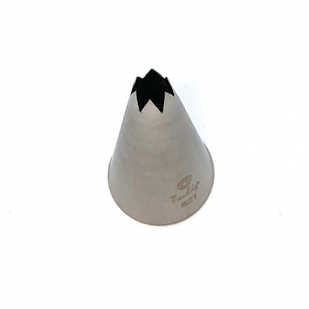 Кондитерская насадка 821 Tulip открытая звезда д.5,5 мм, 6 лучей Кондитерская насадка 821 Tulip открытая звезда д.5,5 мм, 6 лучей