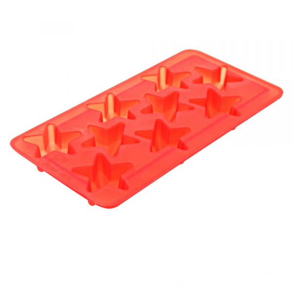 Силиконовая форма для льда шоколада желе конфет 9 фигур Звезды 200*100*20 мм