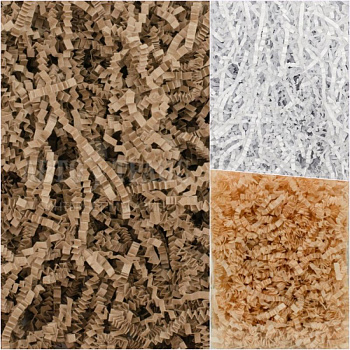 Бумажный наполнитель простая стружка, 1 кг., 2-3 мм, 80 гр/м.кв Бумажный наполнитель простая стружка, 1 кг., 2-3 мм, 80 гр/м.кв